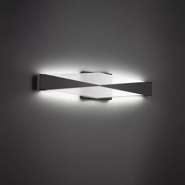 Black LED Bathroom Vanity Light from the Enigmatic Collection