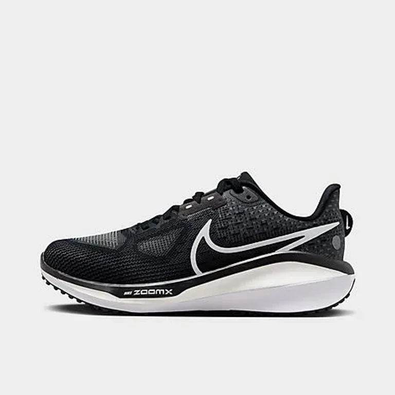 Nike Women's Vomero 17 Running Shoes (Extra Wide Width 2E) in Black/White/Anthracite Size: 5.0