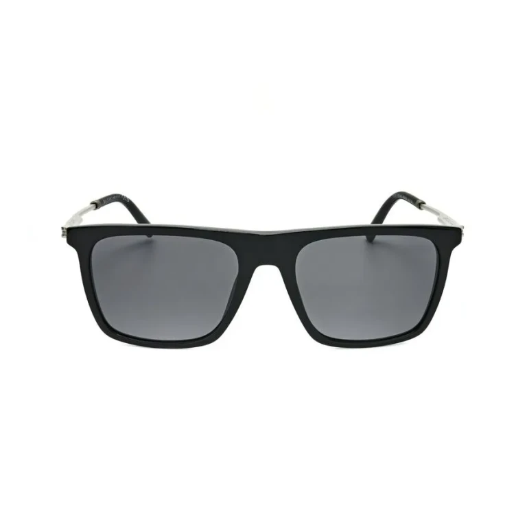Bvlgari Mens Black Rectangular Sunglasses 0BV7039-823/R8-1