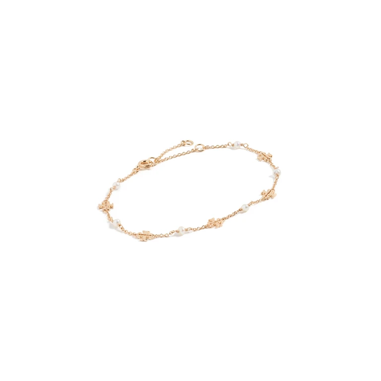 Tory Burch Delicate Moondance Pearl Bracelet Tory Gold/Pearl One Size