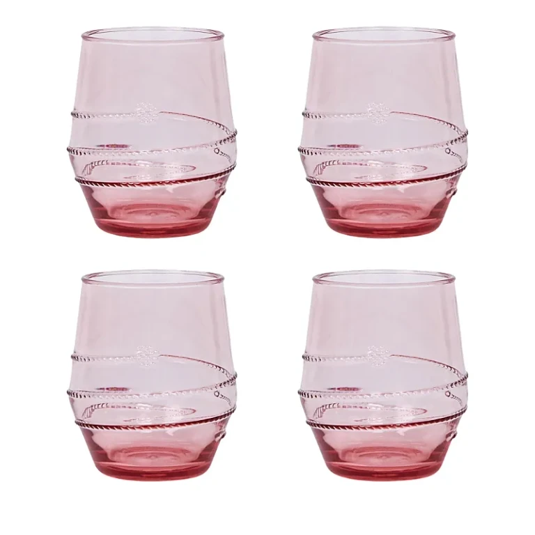Juliska's Amalia Acrylic Small Tumbler, Set of 4
