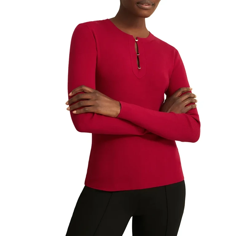 Hobbs London Hayden Fitted Crewneck Sweater