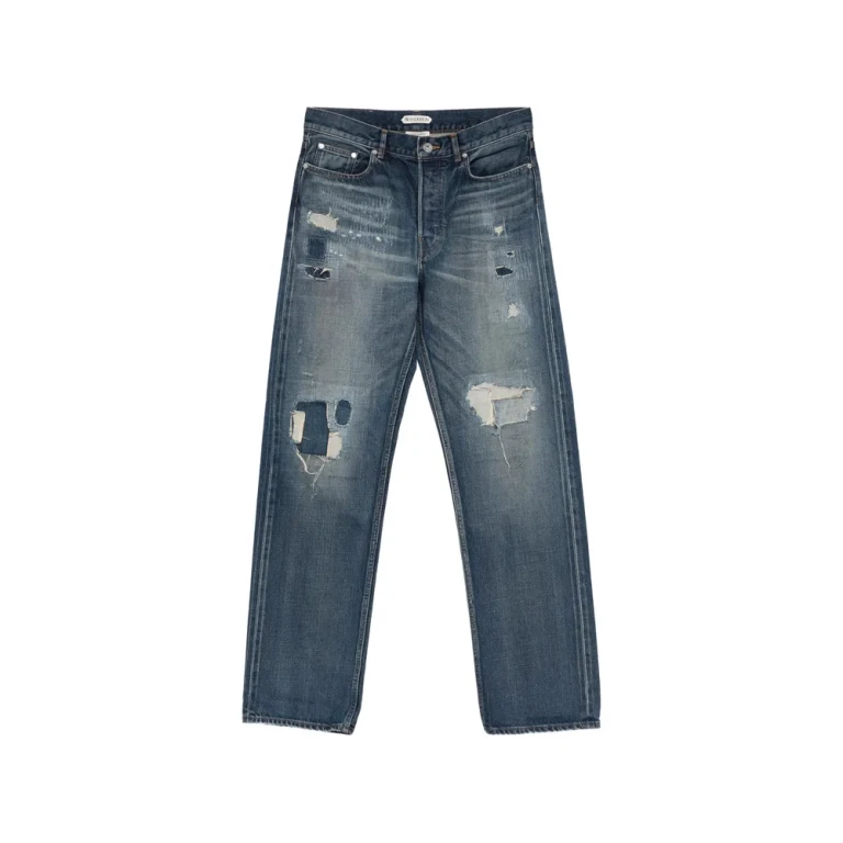 Jw Anderson Patchwork Straight Leg Jeans