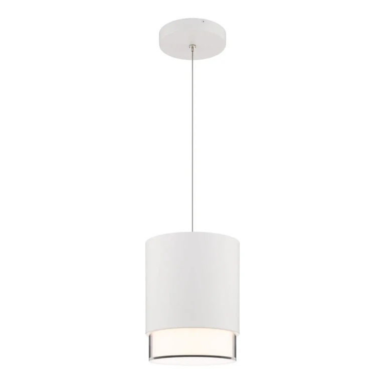 White LED Pendant from the Cloak Collection