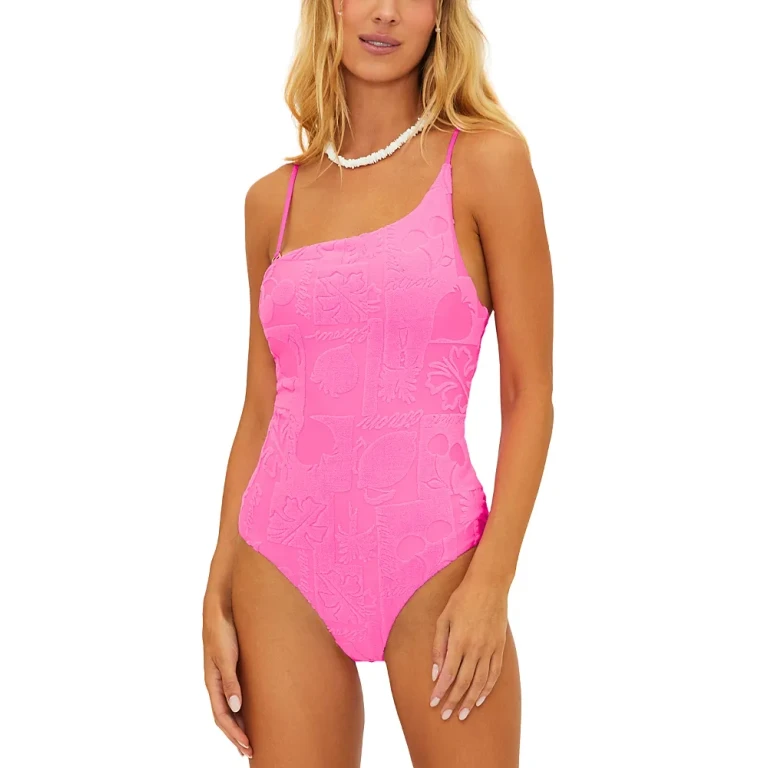 Beach Riot Athena Terry One Piece Swimsuit
