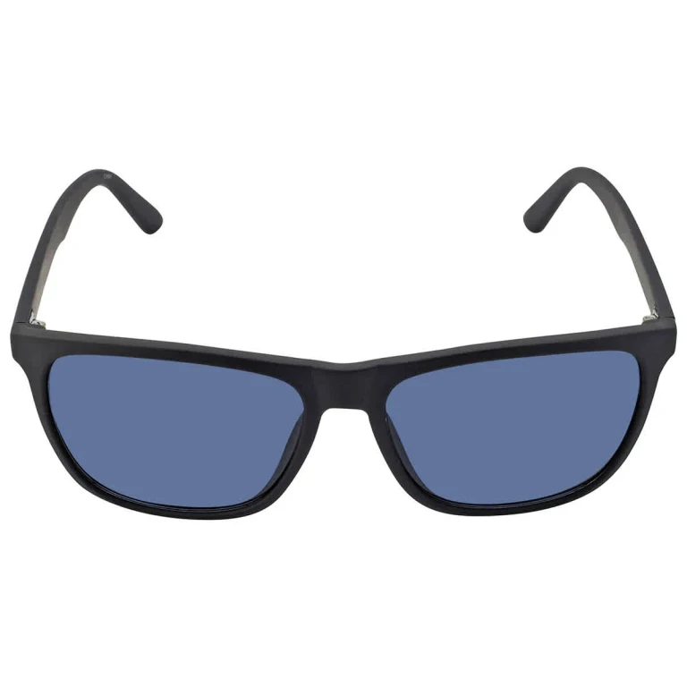 Calvin Klein Blue Rectangular Mens Sunglasses CK20520S 001 57