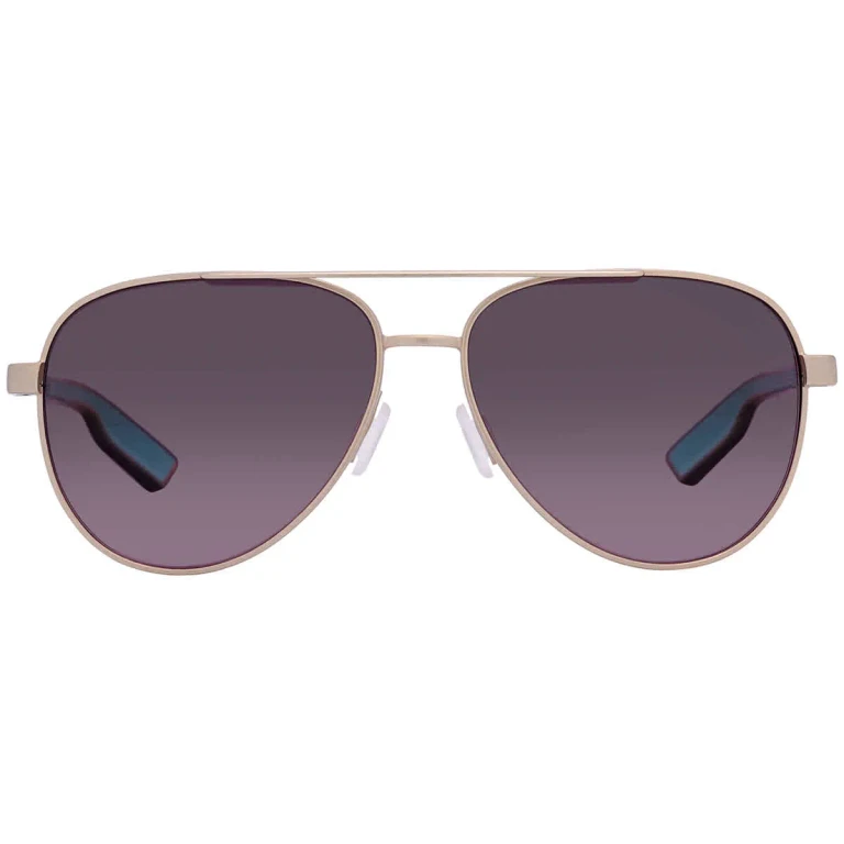 Costa Del Mar Peli Rose Gradient Polarized Glass Unisex Sunglasses 6S4002 400226 57