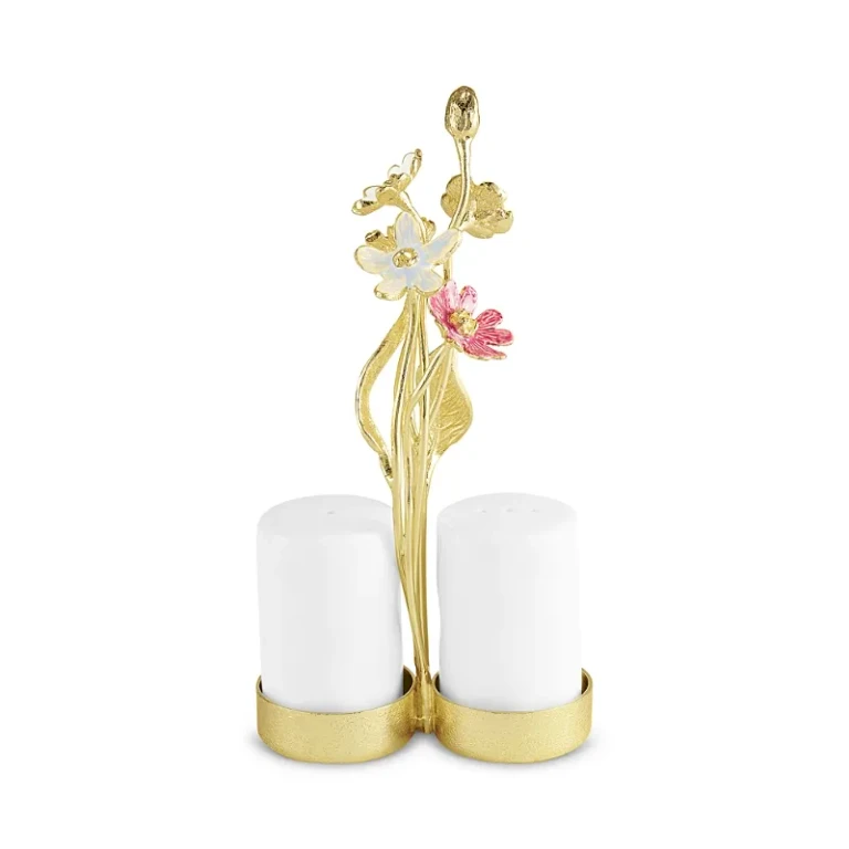Michael Aram Wildflower Salt & Pepper Shaker Set
