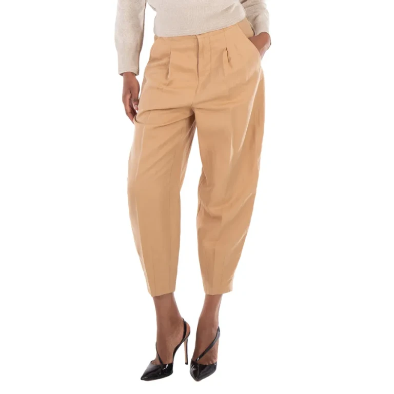 Polo Ralph Lauren Silk Blend Tapered Pants