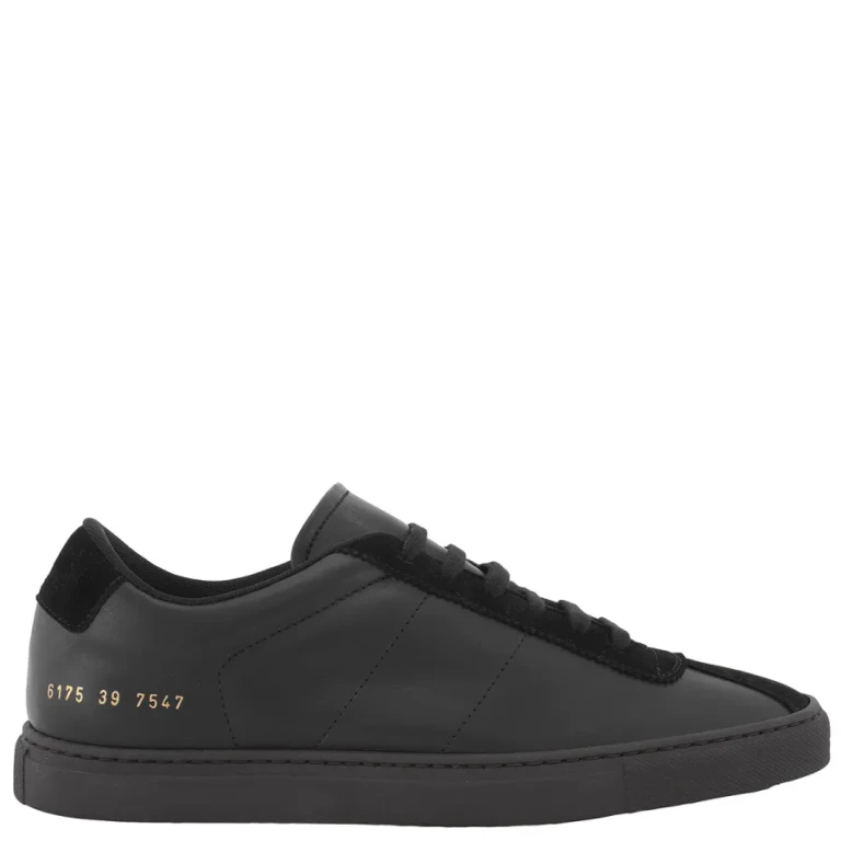 Common Projects Black Field Trainers