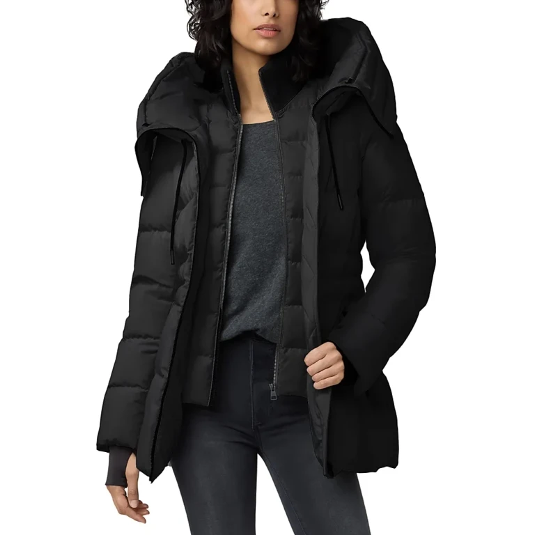Soia & Kyo June Novo Down Hooded Coat
