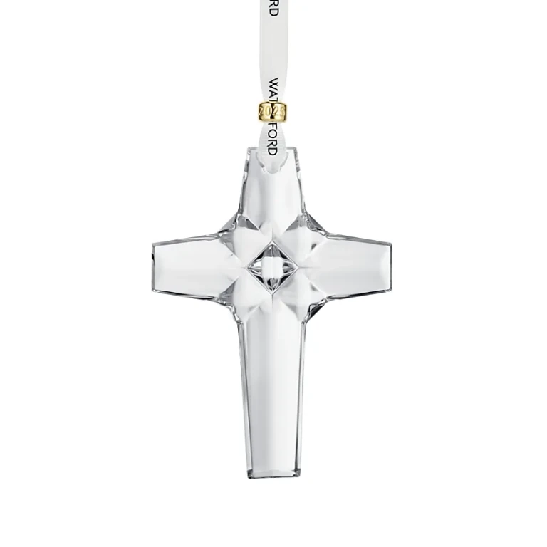 Waterford 2025 Annual Crystal Cross Ornament