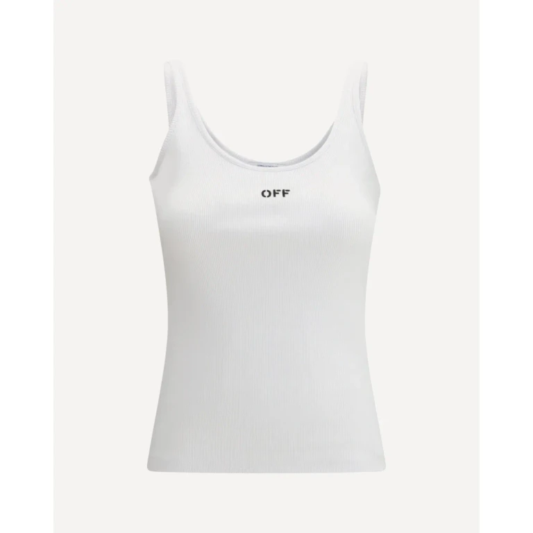 OFF-WHITE Off Stamp Ripp-Tanktop Damen