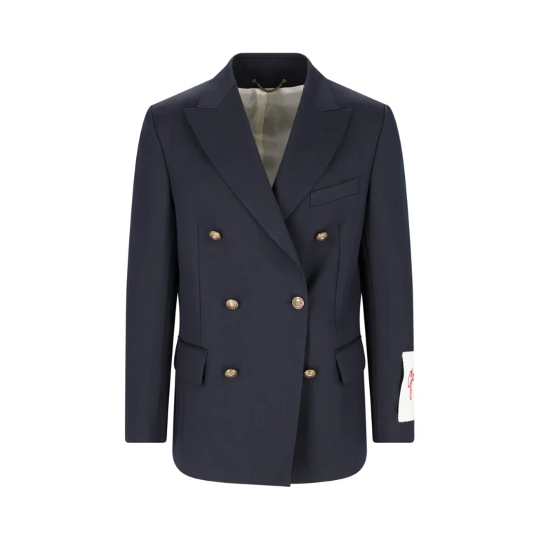 GOLDEN GOOSE Jacket Men color Blue (GMP00835P00061950486)