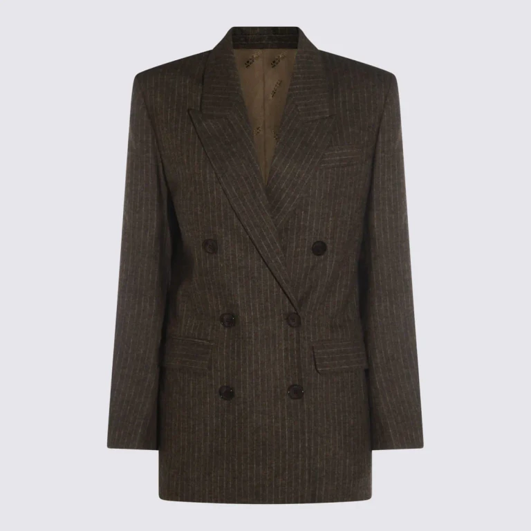 Isabel Marant Dark Brown Wool Jevima-gz Blazer
