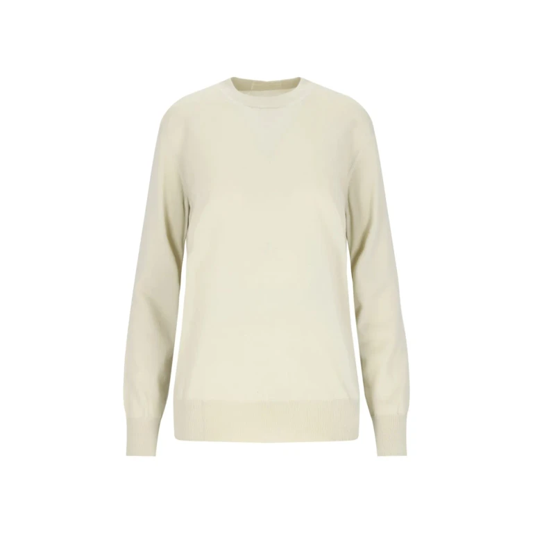 Jil Sander Merino Wool Crew Neck Sweater