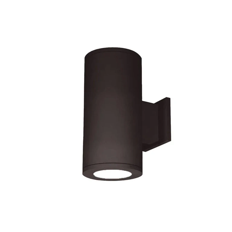 WAC Lighting Tube 5" LED 2 Side Wall Light Up & Down Beam 2700K 90CRI in Bronze - DS-WD05-F927S-BZ