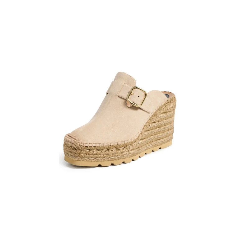 Sabots Stella McCartney Gaia en Alter Suede Desert 38