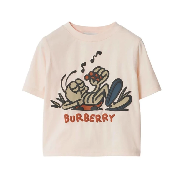 Burberry Girls Ladybug Print Cotton Tee