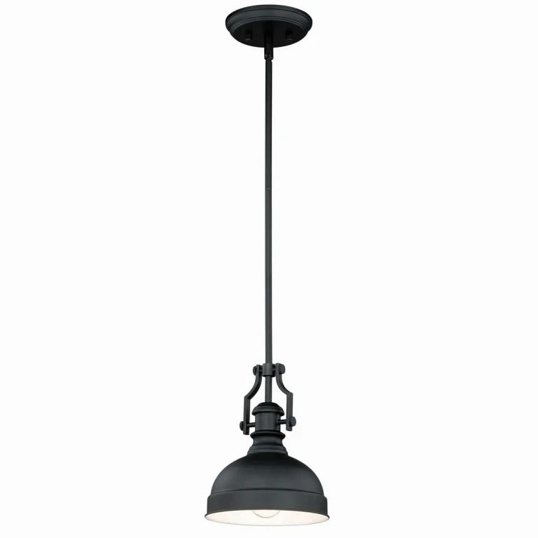Oil Rubbed Bronze One Light Mini Pendant from the Keenan Collection