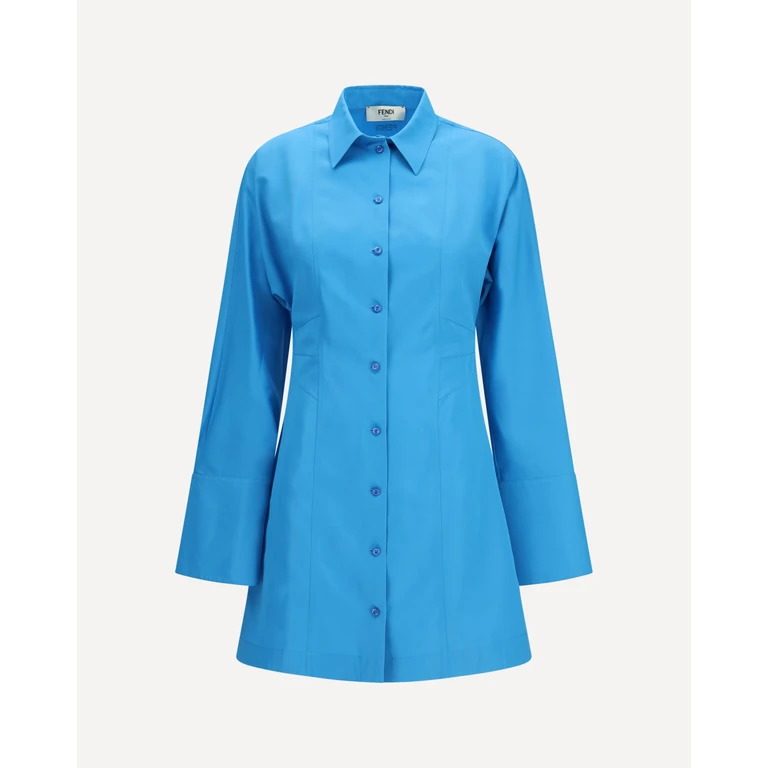 FENDI Chemisier Dress with long sleeves Female 42