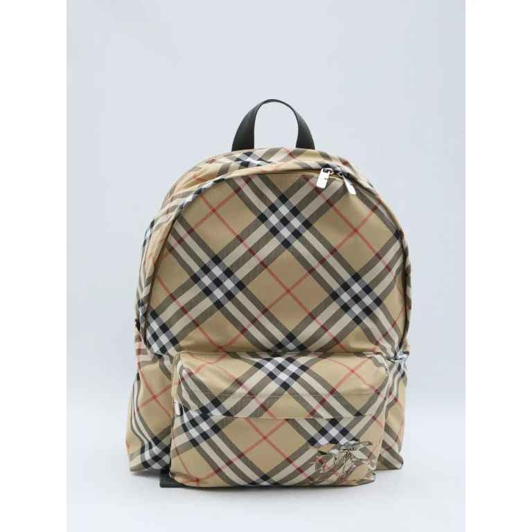 Burberry 格纹双肩包