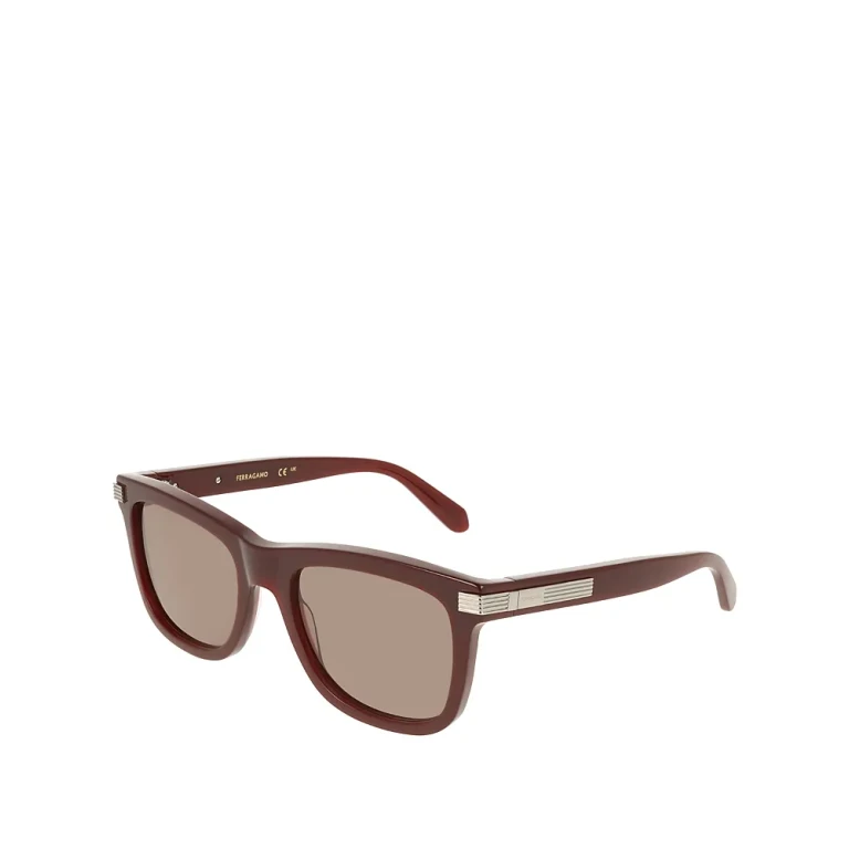Ferragamo Solid Square Sunglasses, 55mm