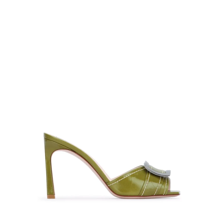 Roger Vivier Trompette Stitching Mule 85