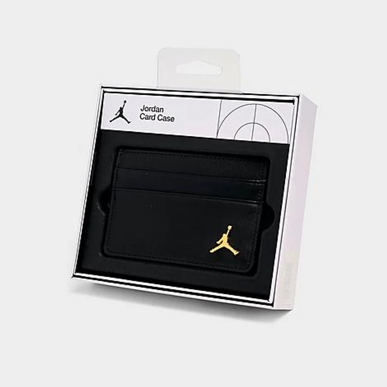 Jordan Men's Jumpman Ingot Card Case in Black