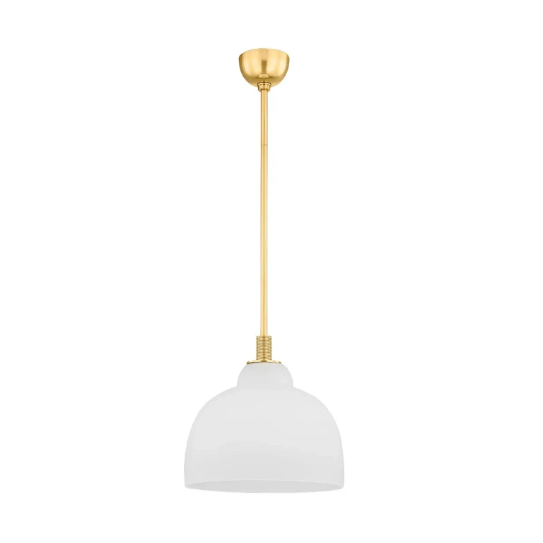 Aged Brass Pendant from the Oberon Collection