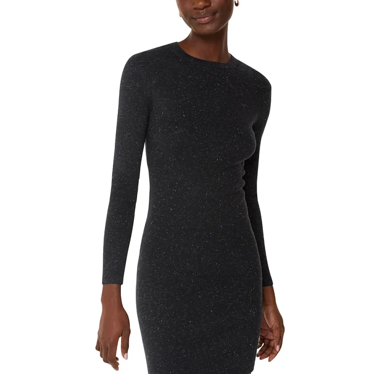 Whistles Annie Sparkle Knit Dress
