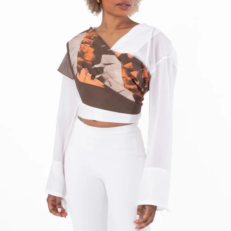 Ferragamo Palm Tree Print Shawl