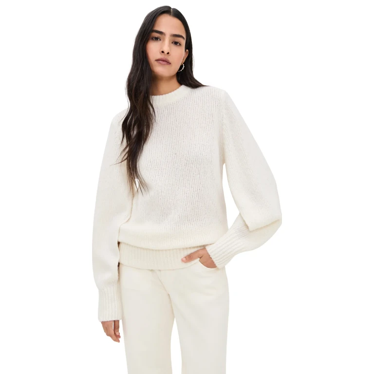 ALIGNE Liv Cashmere Sweater Ivory 6