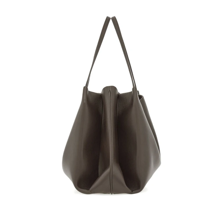 Ferragamo Large Leather Shoulder Bag