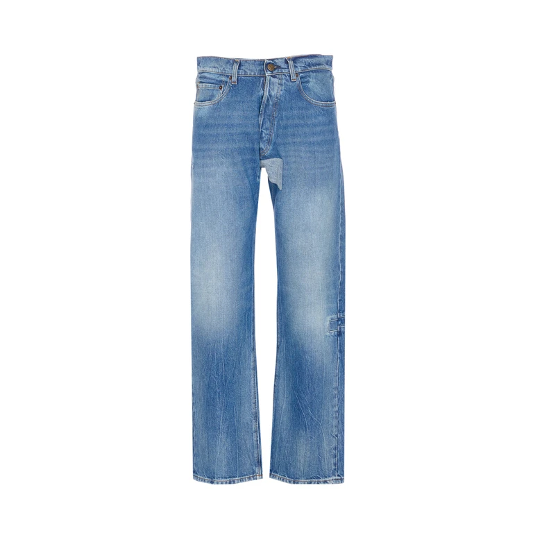 Maison Margiela Jeans Blue Cotton - Men