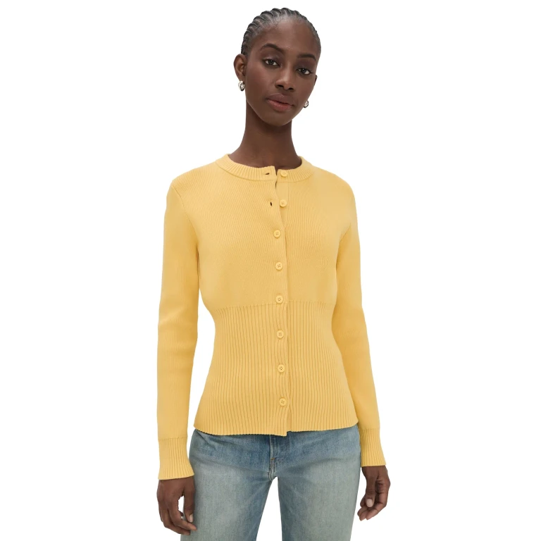 ALIGNE Ruby Knitted Cardigan Butter L