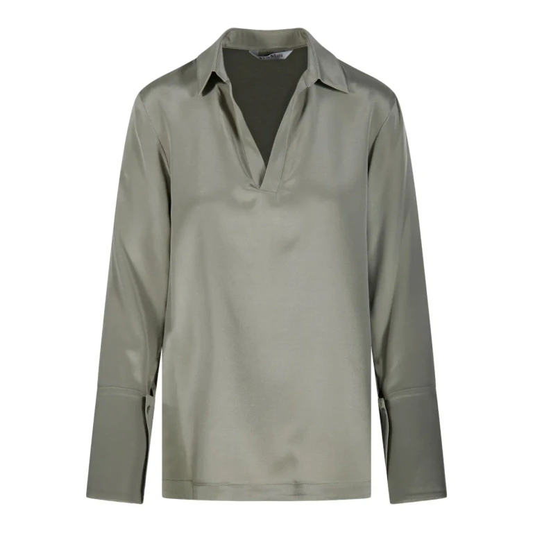Max Mara V-neck Blouse