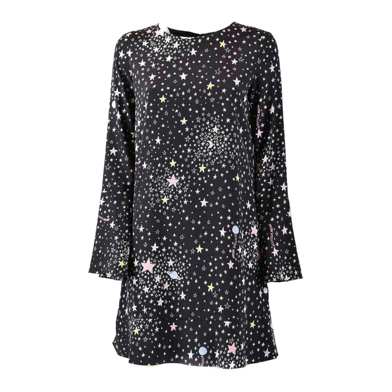 Moschino Robe Au Genou - Noir