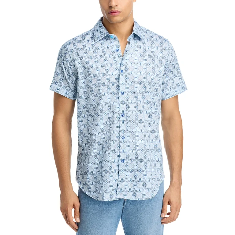 Robert Graham Madagascar Short Sleeve Woven Shirt