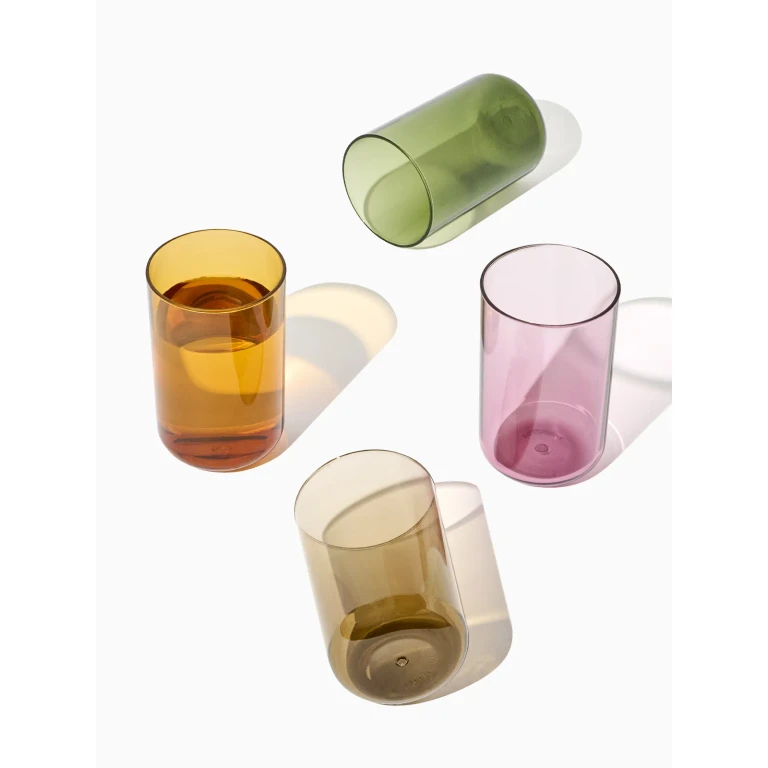 RESERVE 10oz Tumbler Tritan Copolyester Glass - Mixed Color Set