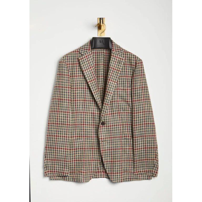 doppiaa Aanfiro Checked Jacket