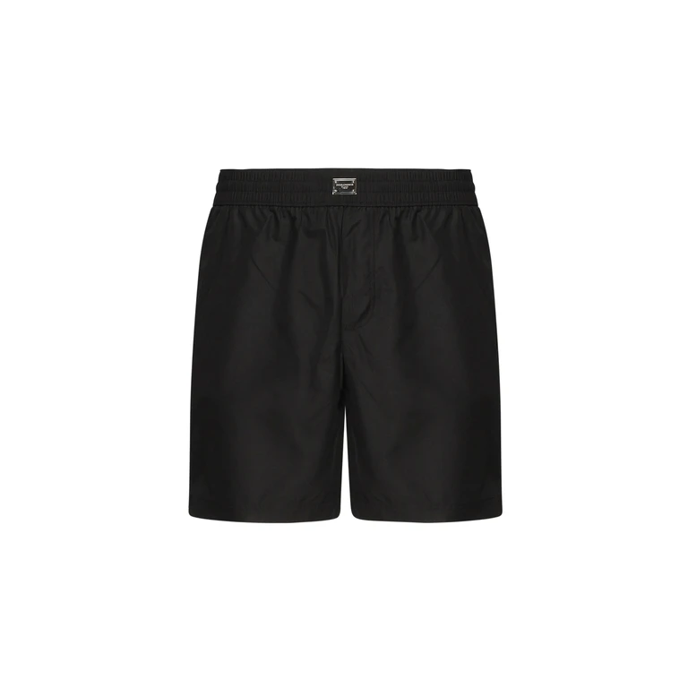 Dolce & Gabbana Black Polyamide Elastane - Men