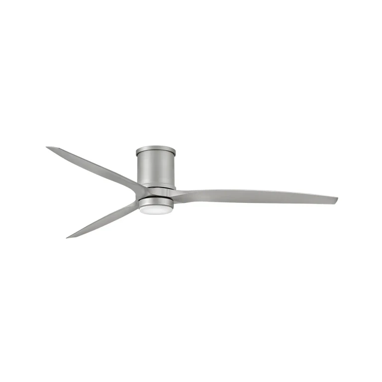 Brushed Nickel 72"Ceiling Fan from the Hover Flush Collection