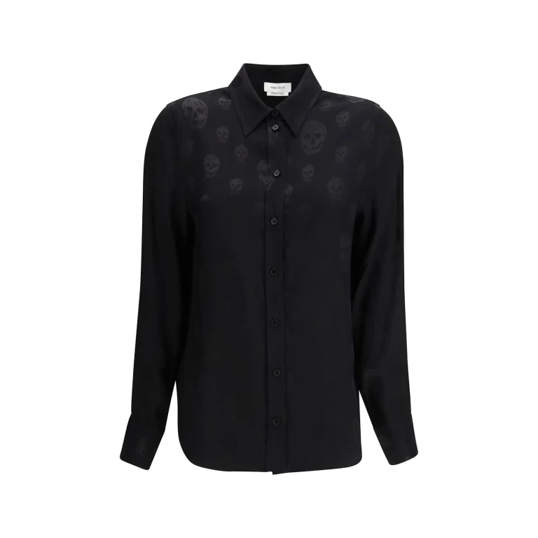 MCQUEEN Shirt Woman color Black (846393QGABJ1000)