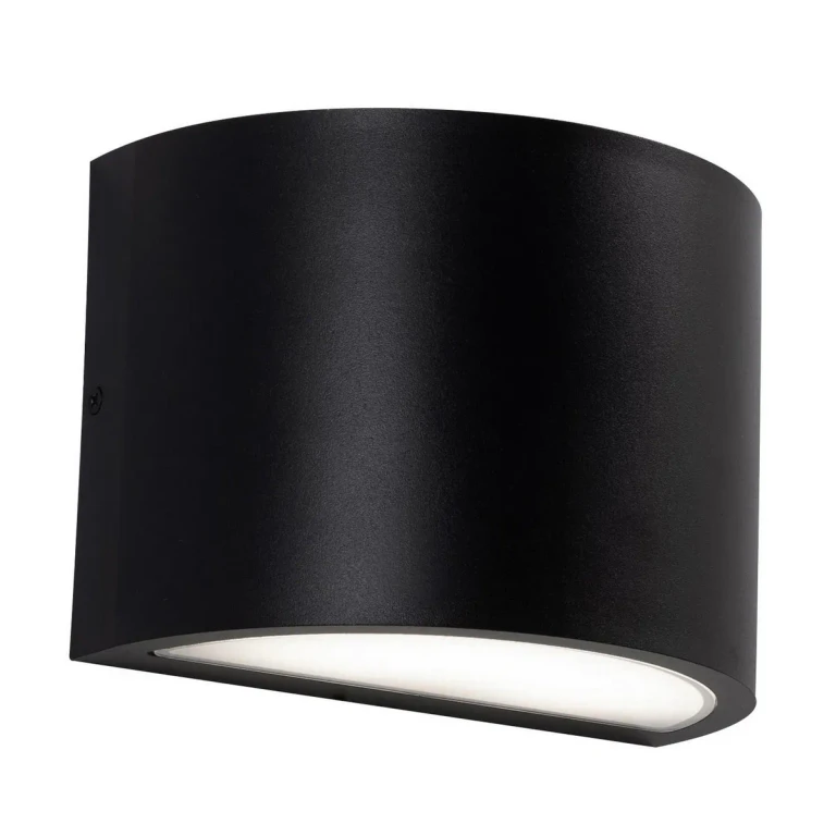 Black LED Outdoor Wall Sconce from the Celia Collection