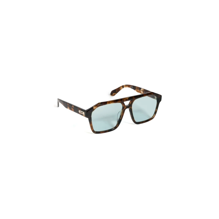 Quay Soundcheck Sunglasses Amber Tort/Aqua One Size