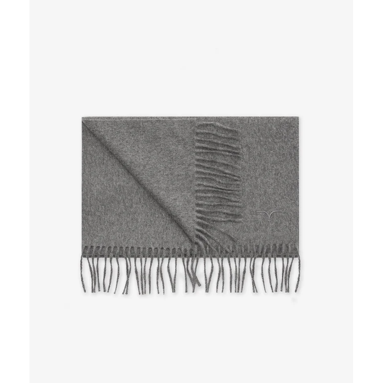 Larusmiani Cashmere Scarf Amman Dimgray - Men