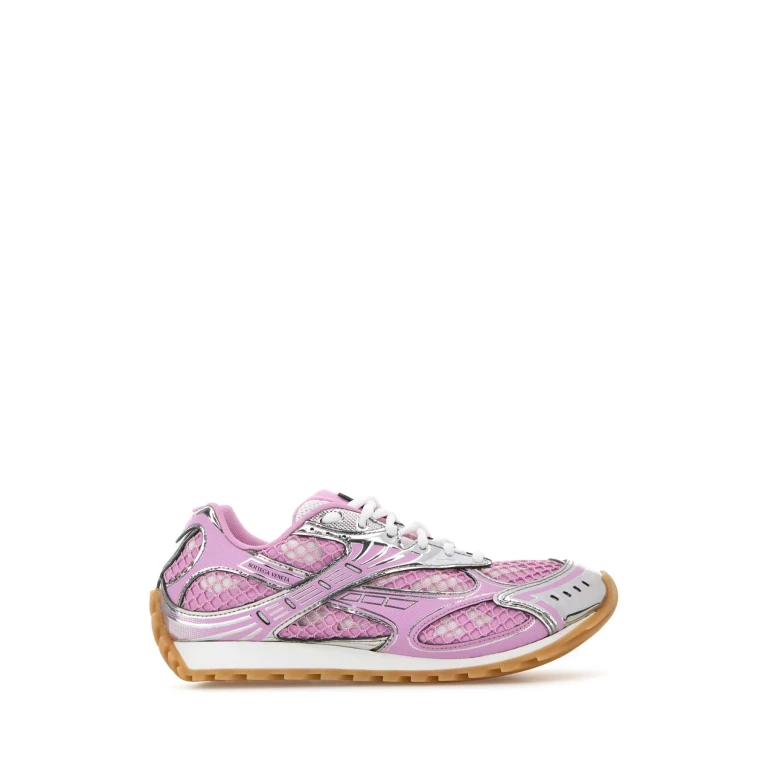 Bottega Veneta Multicolor Orbit Sneakers Silveryyellow - Women