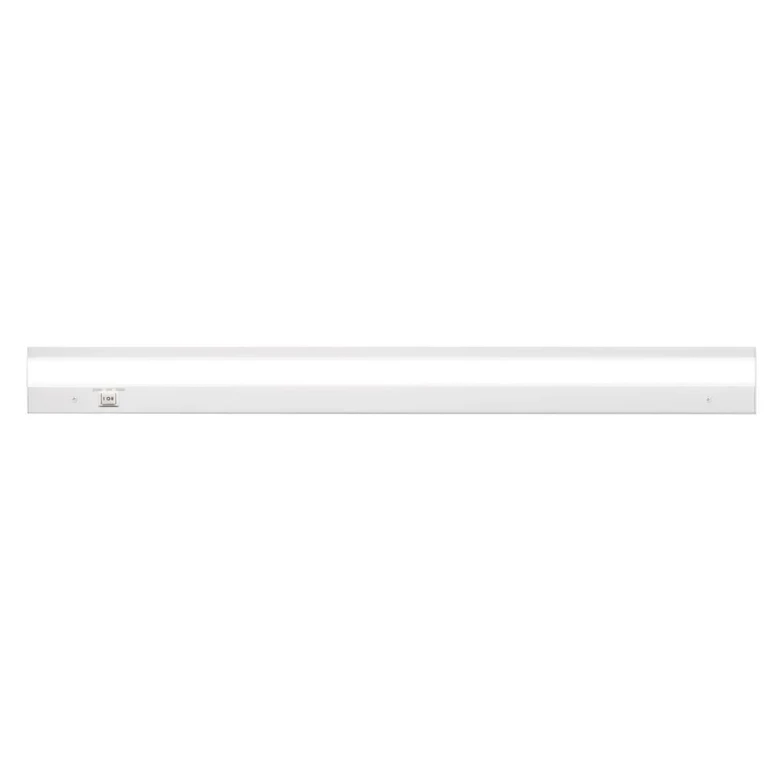 WAC Lighting 120V Duo 1-Light ACLED Dual Color Option Light Bar in White - BA-ACLED30-27/30WT