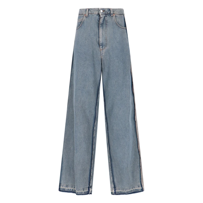 Mm6 Maison Margiela Jeans Grey Cotton - Women